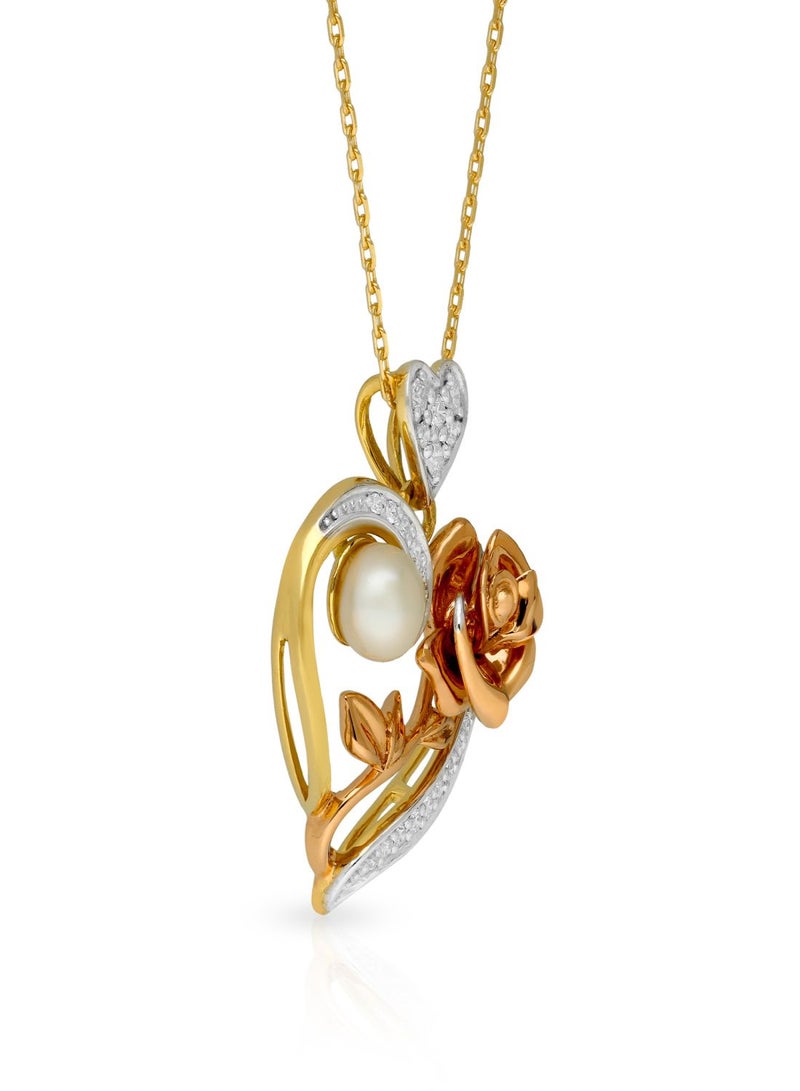 Malabar Gold and Diamonds 18 Karat 750 Purity Mine Diamond Pendant MPRGHTH026PN1 - Image 2